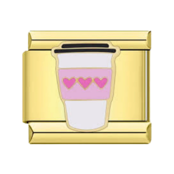 Cafe Para Love Gold Charm