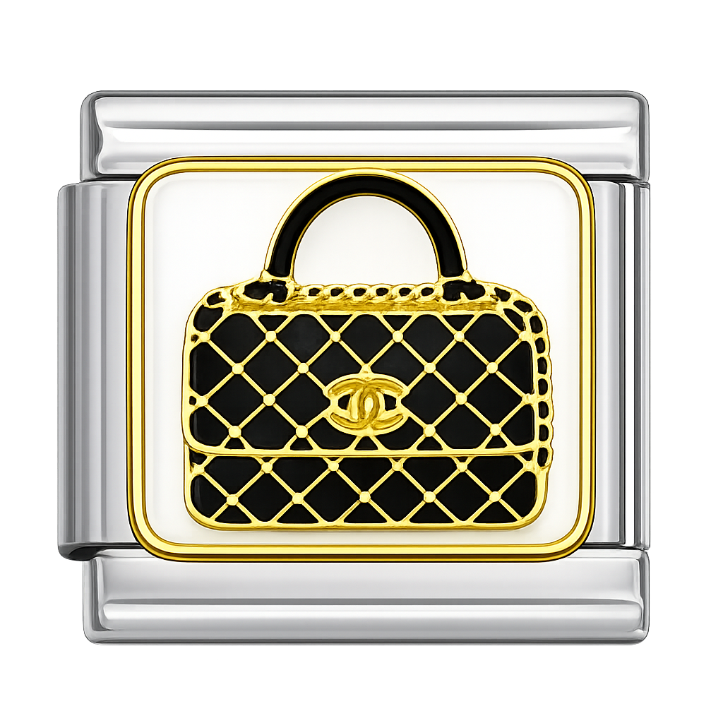 Chanel Bag Silver Charm
