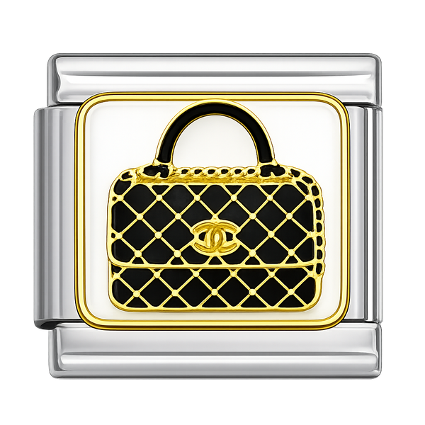 Chanel Bag Silver Charm