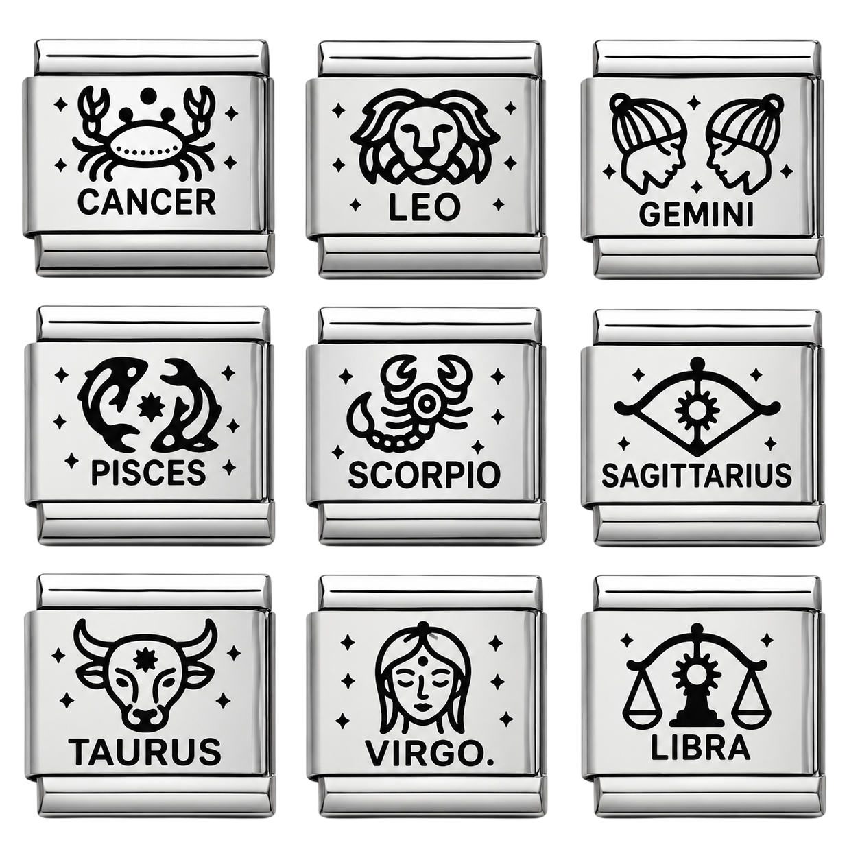 Zodiac Sign Charm