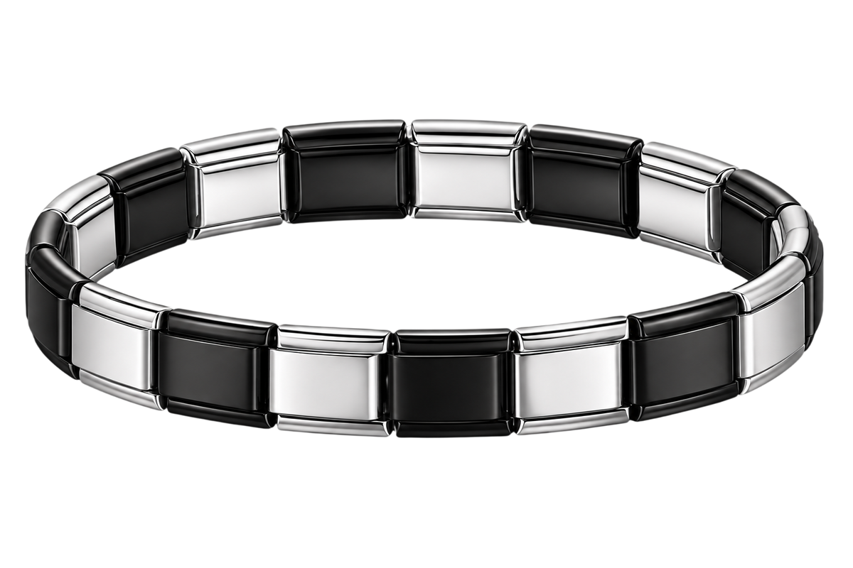 Silver & Black