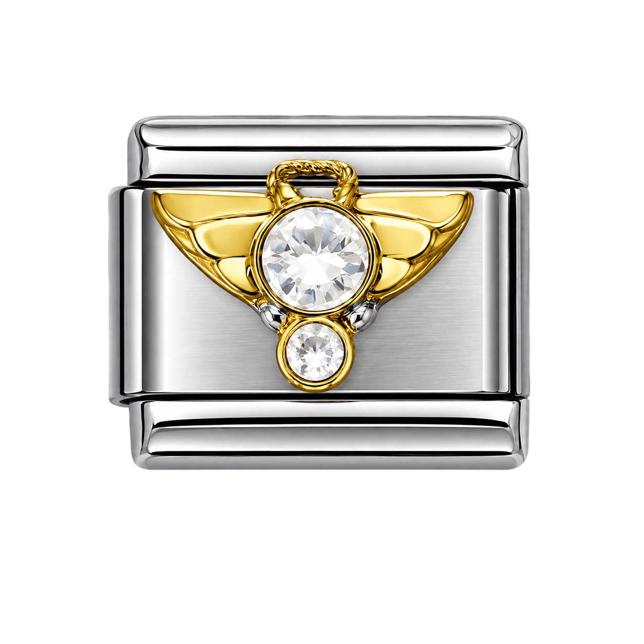 Crystal Bee Snap Charm