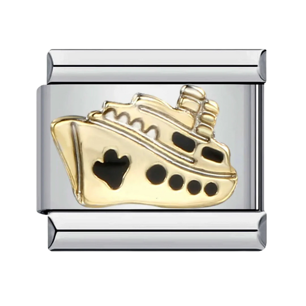 Cruise Ship Silver Charm