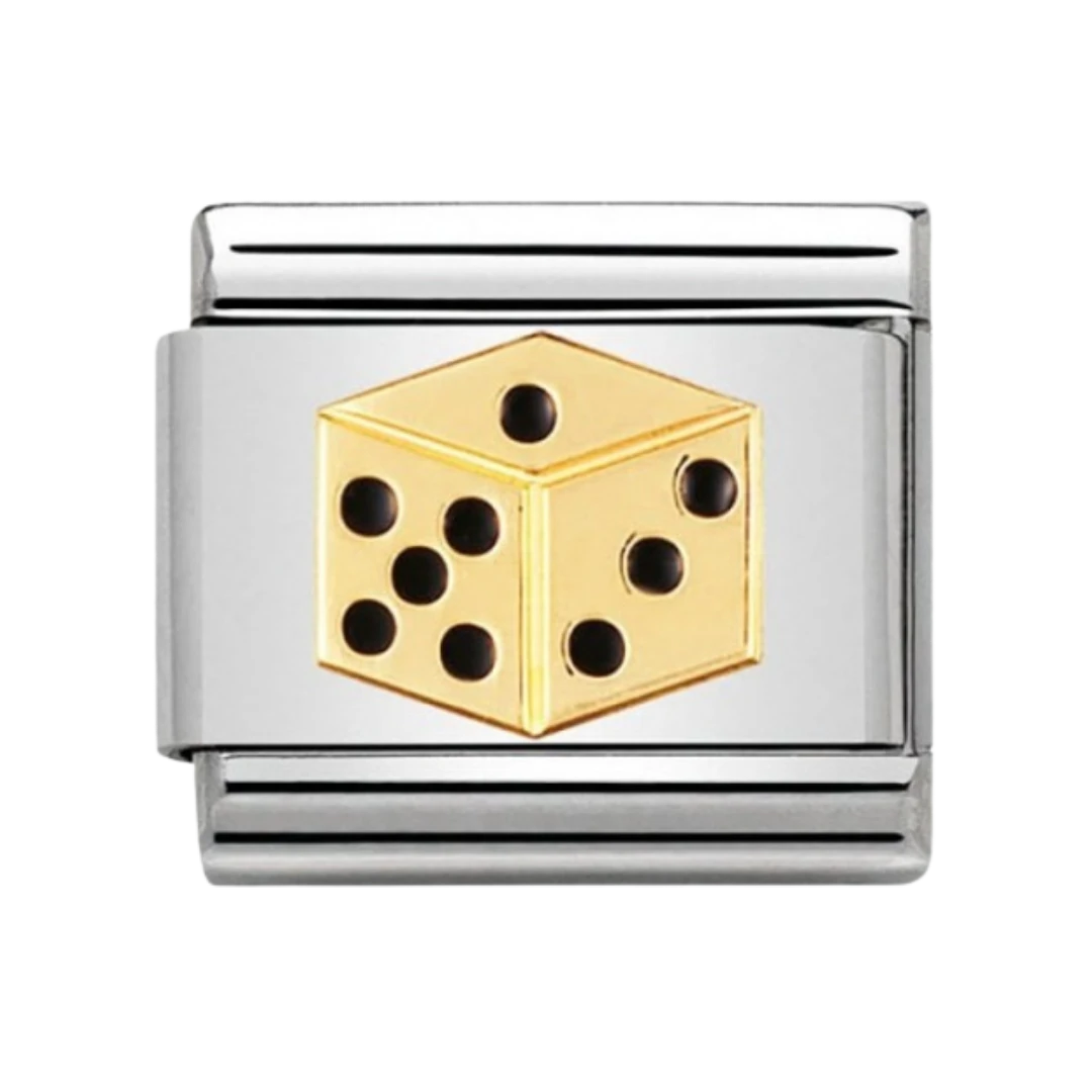 Dice Silver Charm