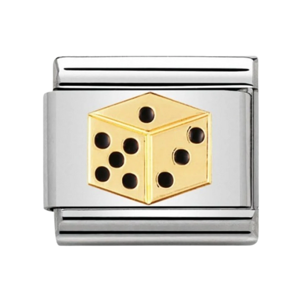 Dice Silver Charm