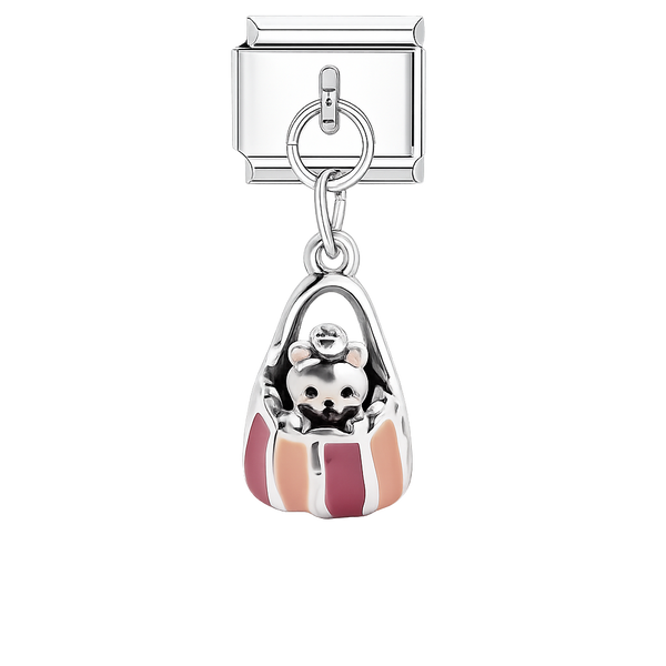 Dog In Purse Charm