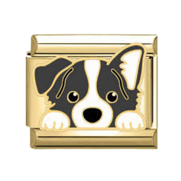 Doggy Italian Gold charm