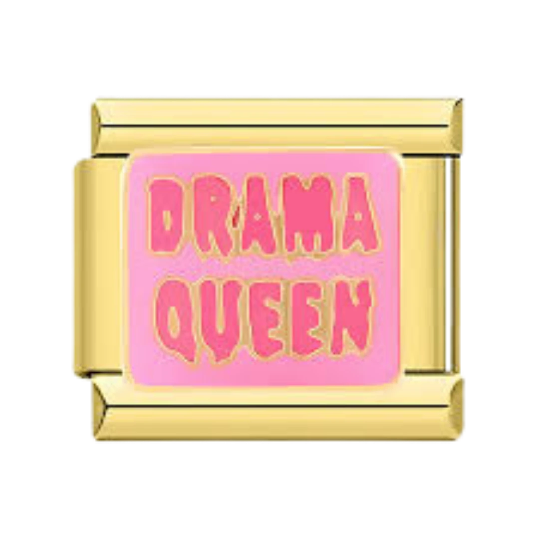 Drama Qween Gold Charm