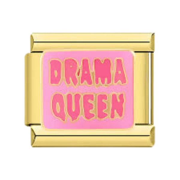 Drama Qween Gold Charm