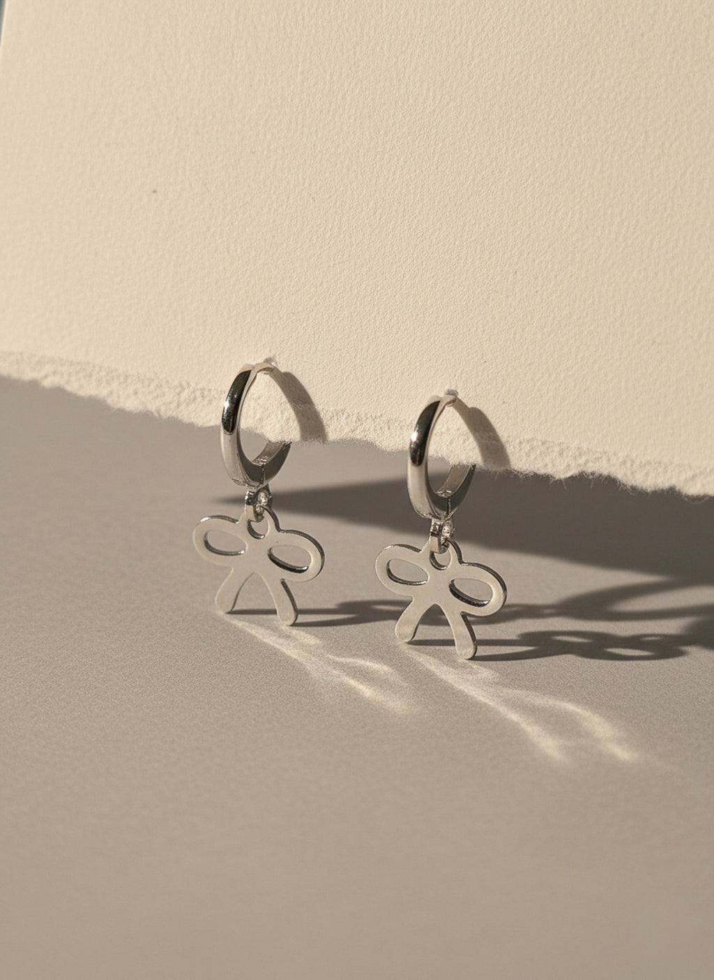 Dainty Ribbon Drop Earrings