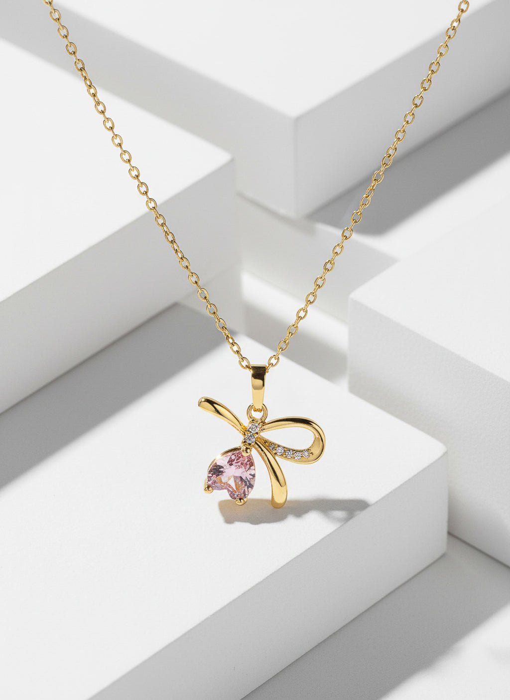 Twilight Ribbon Chain Necklace