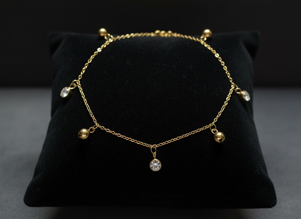 Dewdrop Anklet