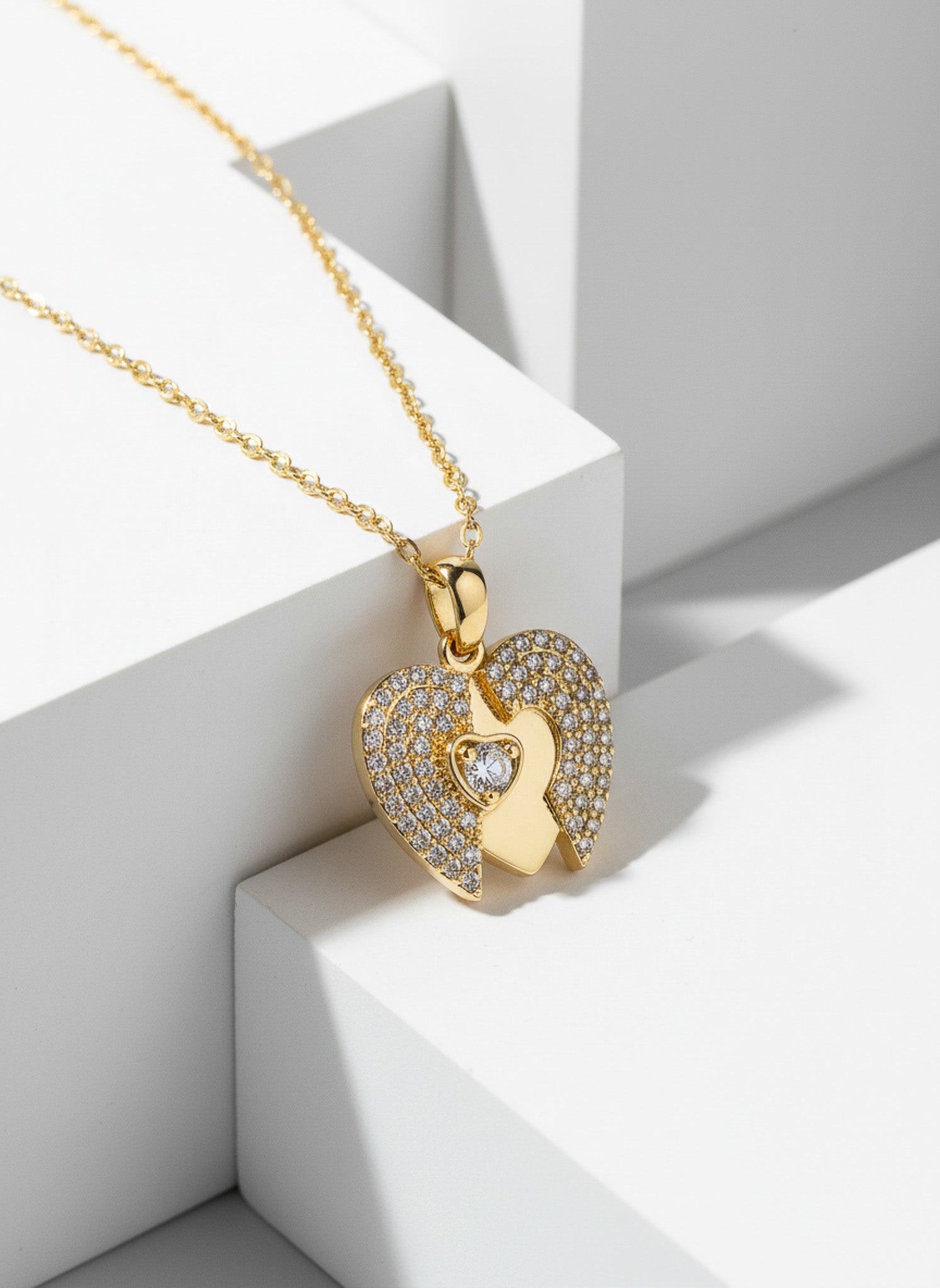 Infinity Heart chain Necklace