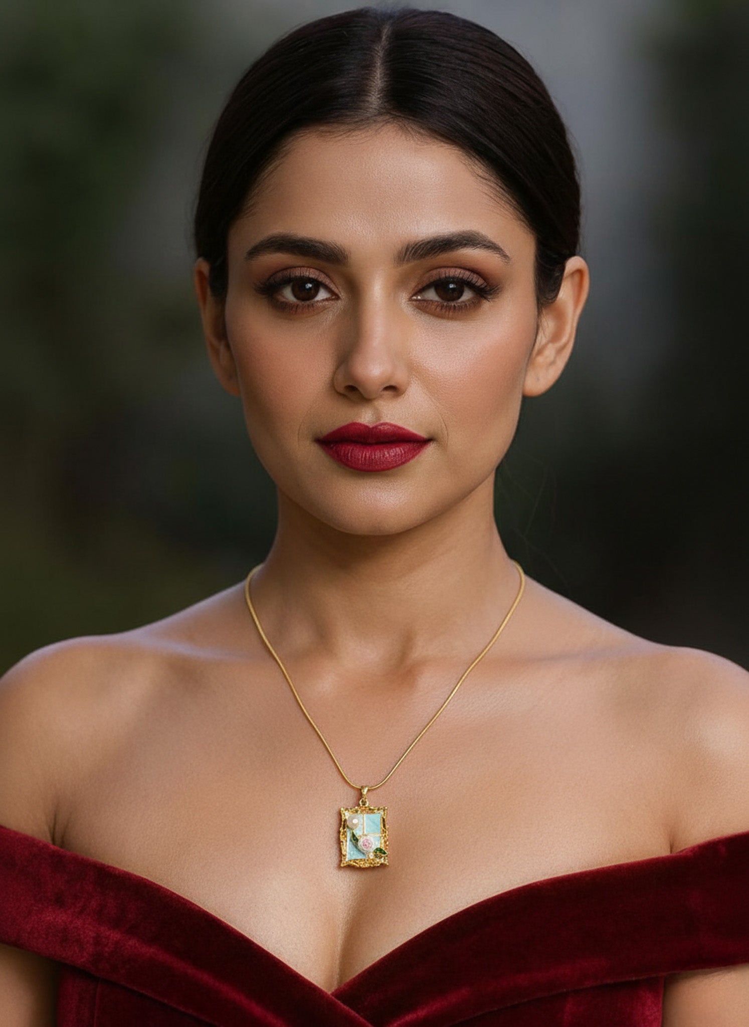 Vintage Bloom chain Necklace