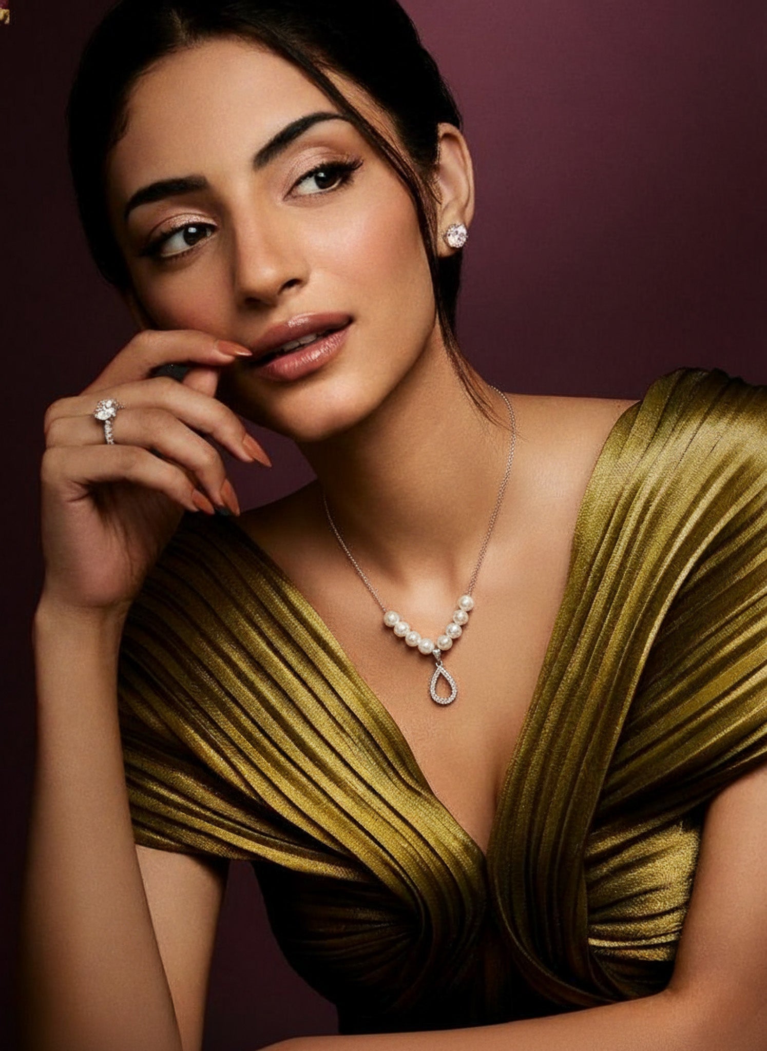 Ocean Dew chain necklace