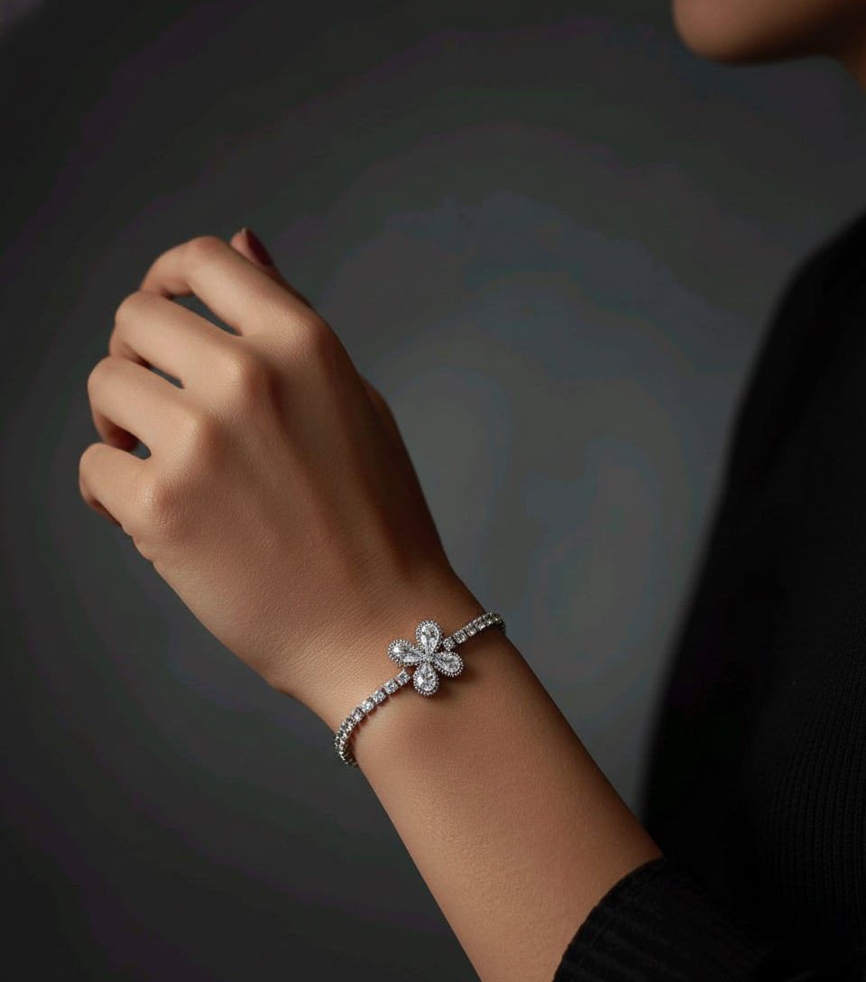 Crystal Bloom Bracelet