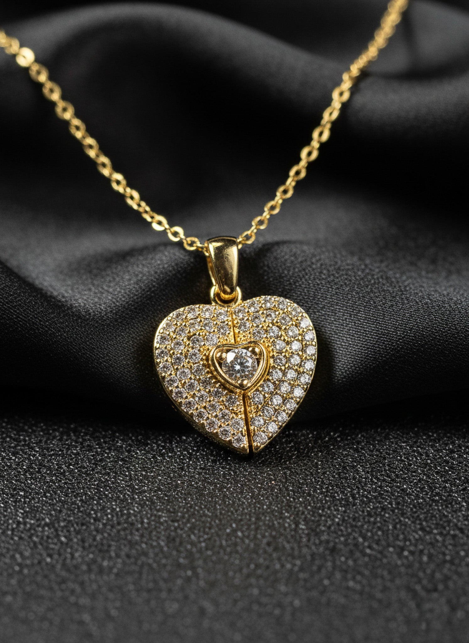 Infinity Heart chain Necklace