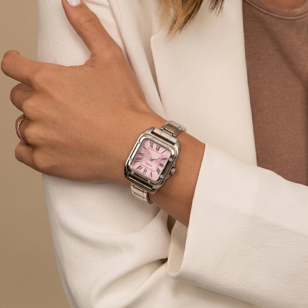Pink Parade | customisable Italian charm watch