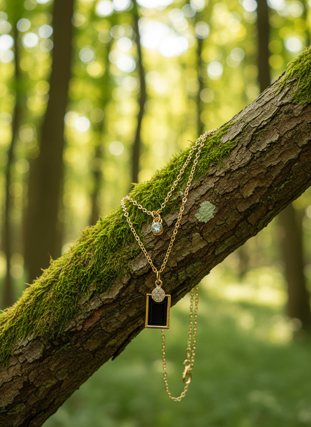 Noir Luxe chain Necklace