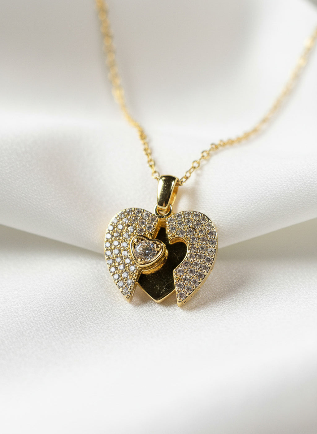 Infinity Heart chain Necklace