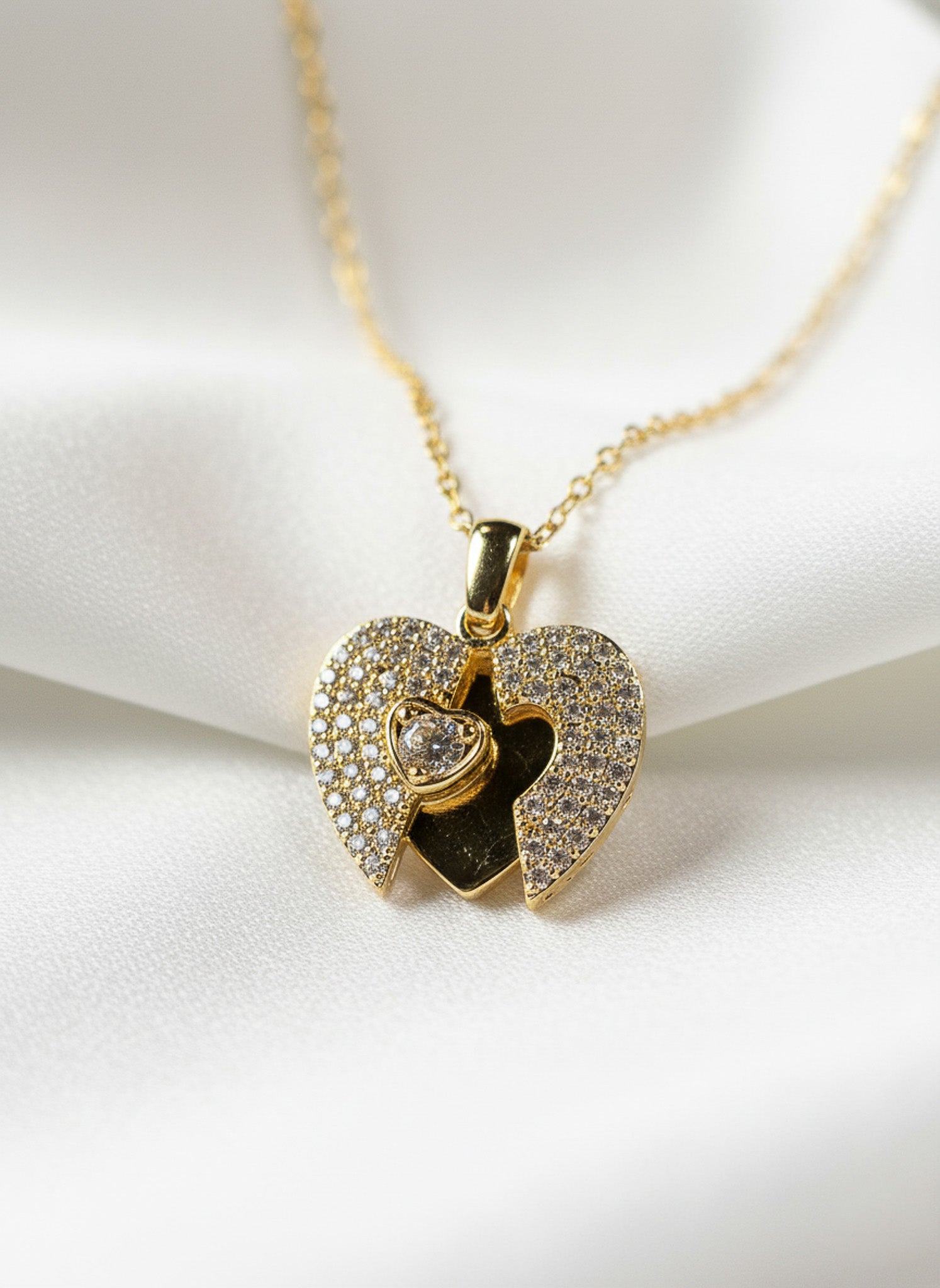 Infinity Heart chain Necklace