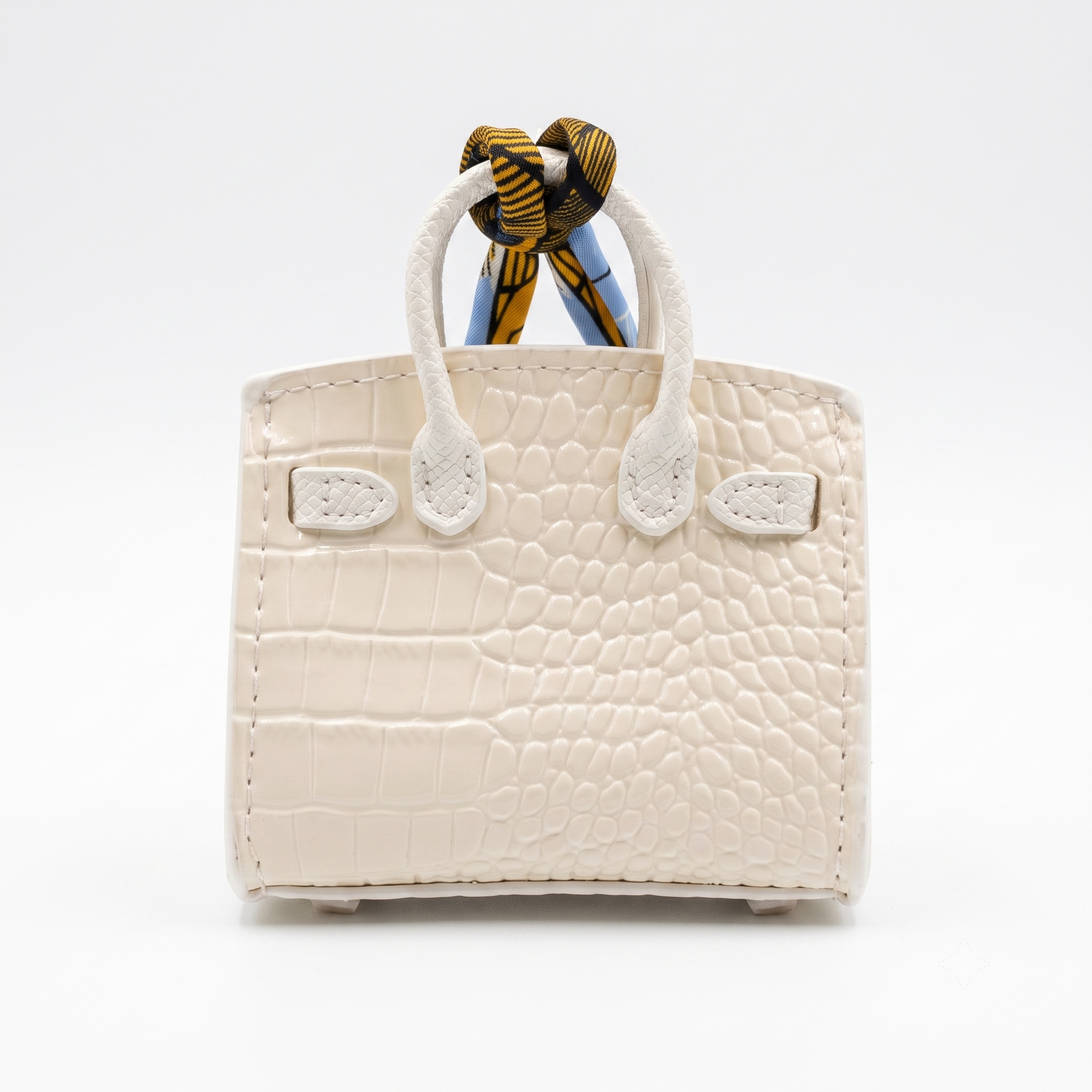 Ivory Facade Bag Charm