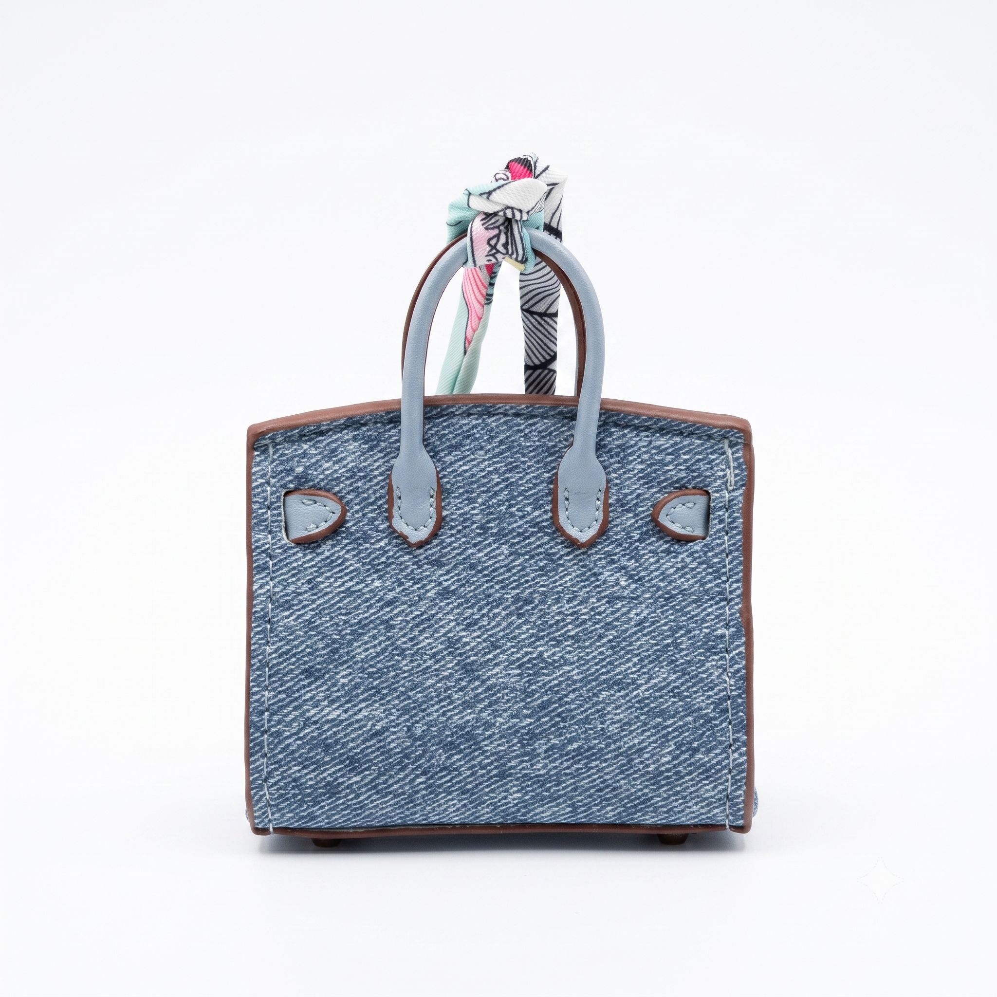 Slate Facade Bag Charm