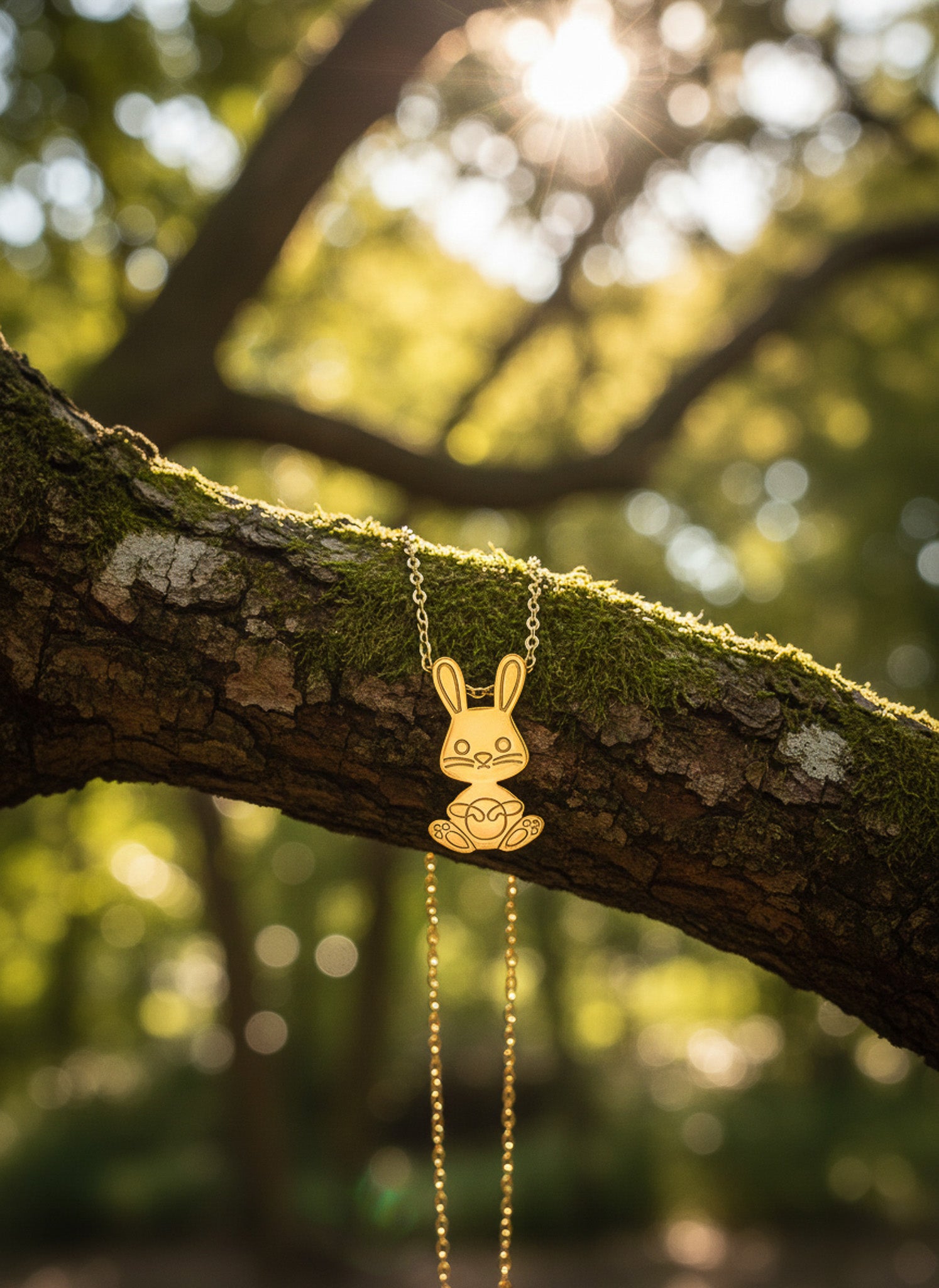 Lucky Bunny Chain Necklace