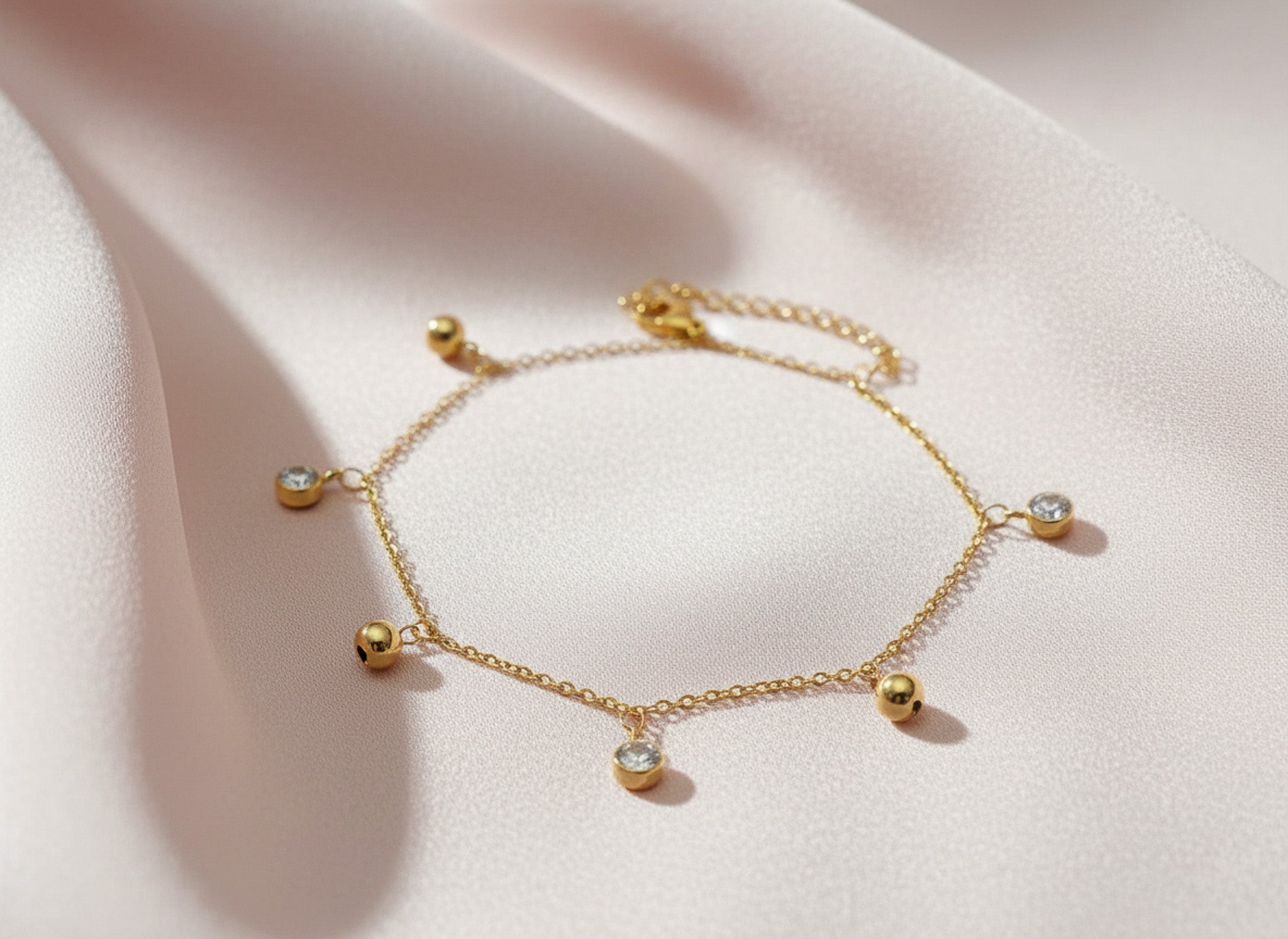 Dewdrop Anklet