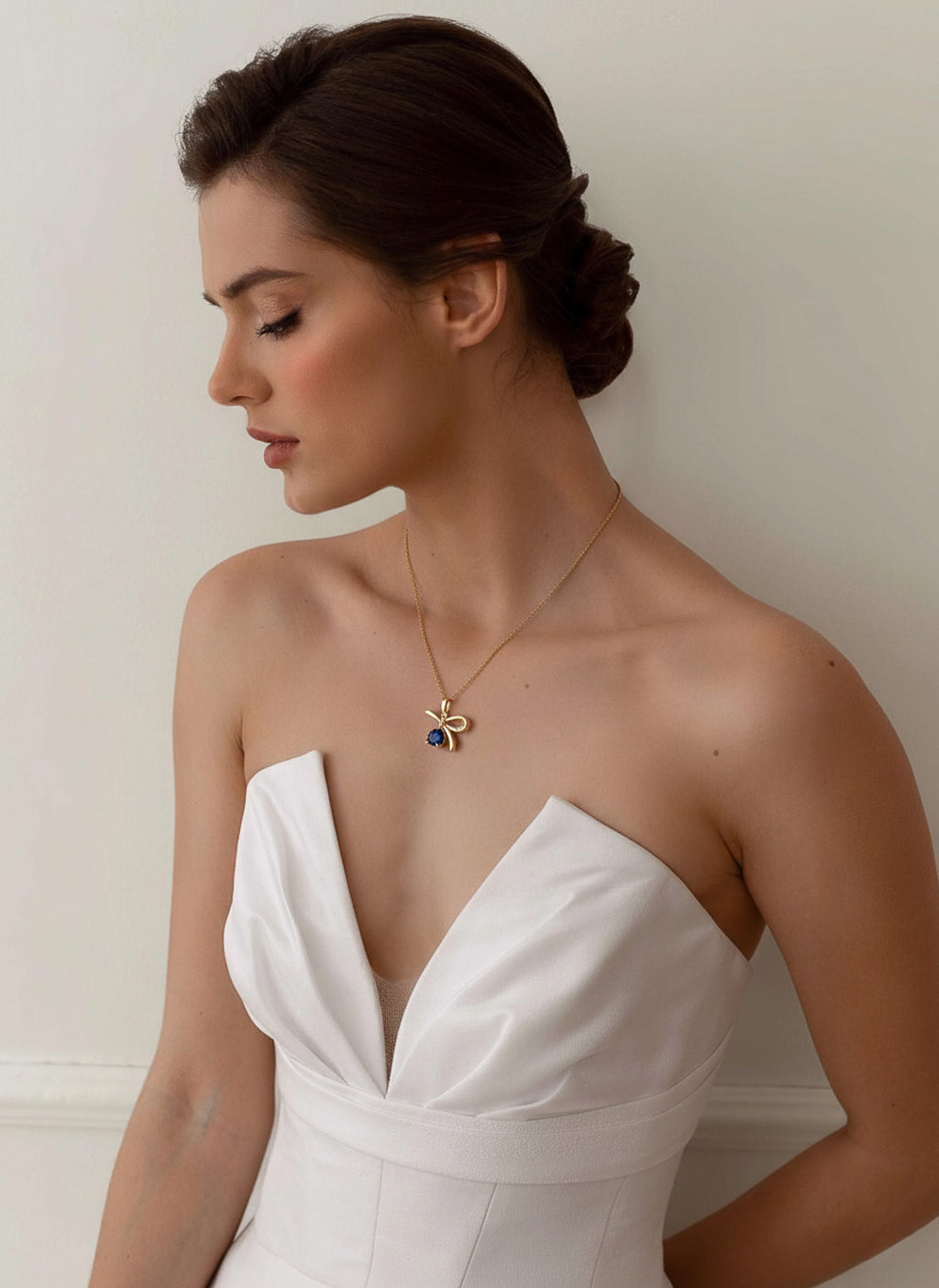 Twilight Ribbon Chain Necklace