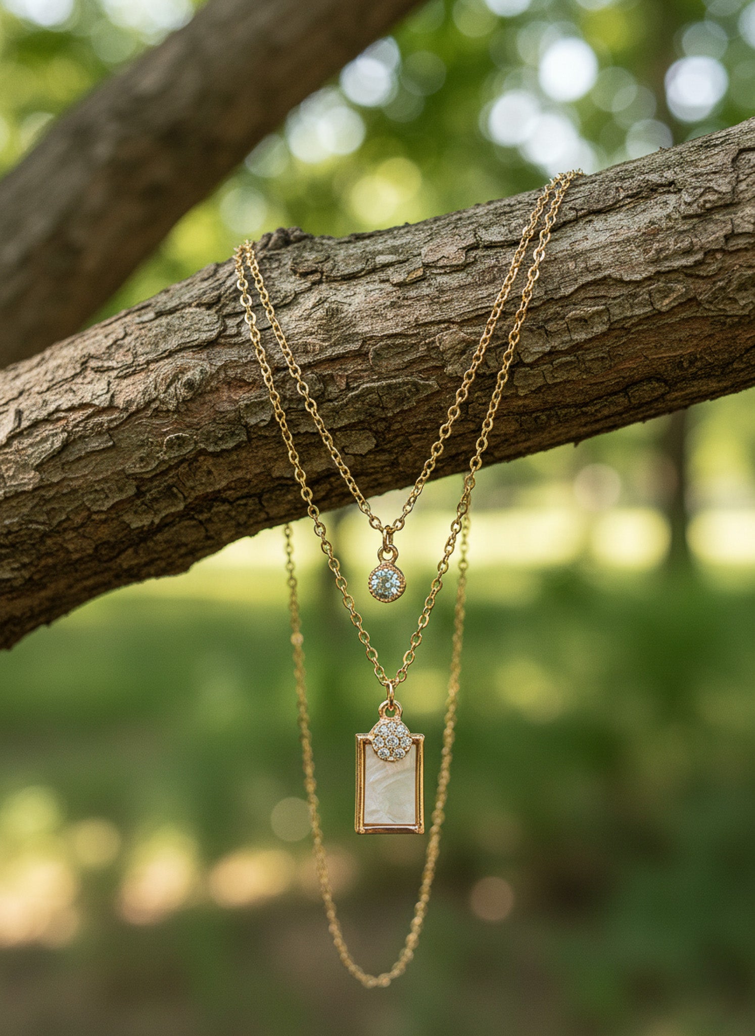 Noir Luxe chain Necklace