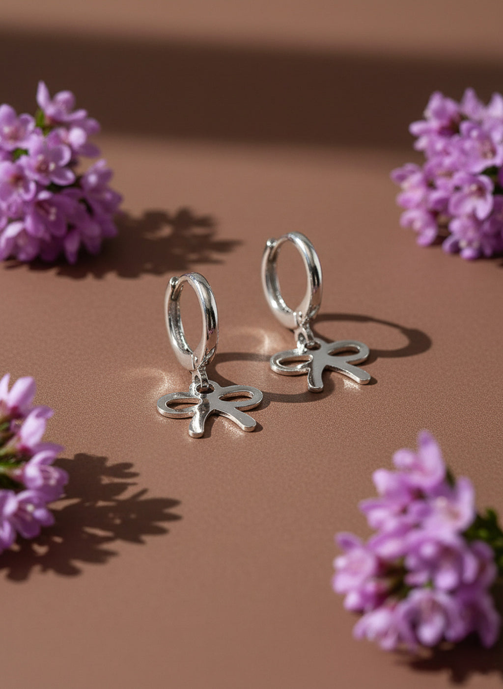Dainty Ribbon Drop Earrings