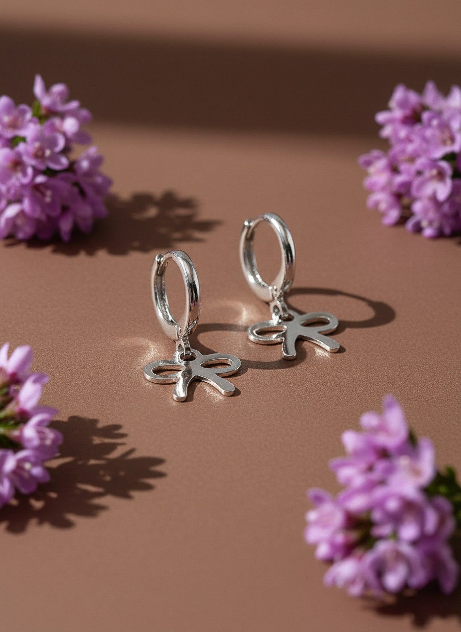 Dainty Ribbon Drop Earrings