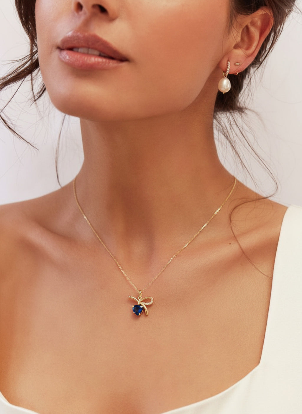 Twilight Ribbon Chain Necklace