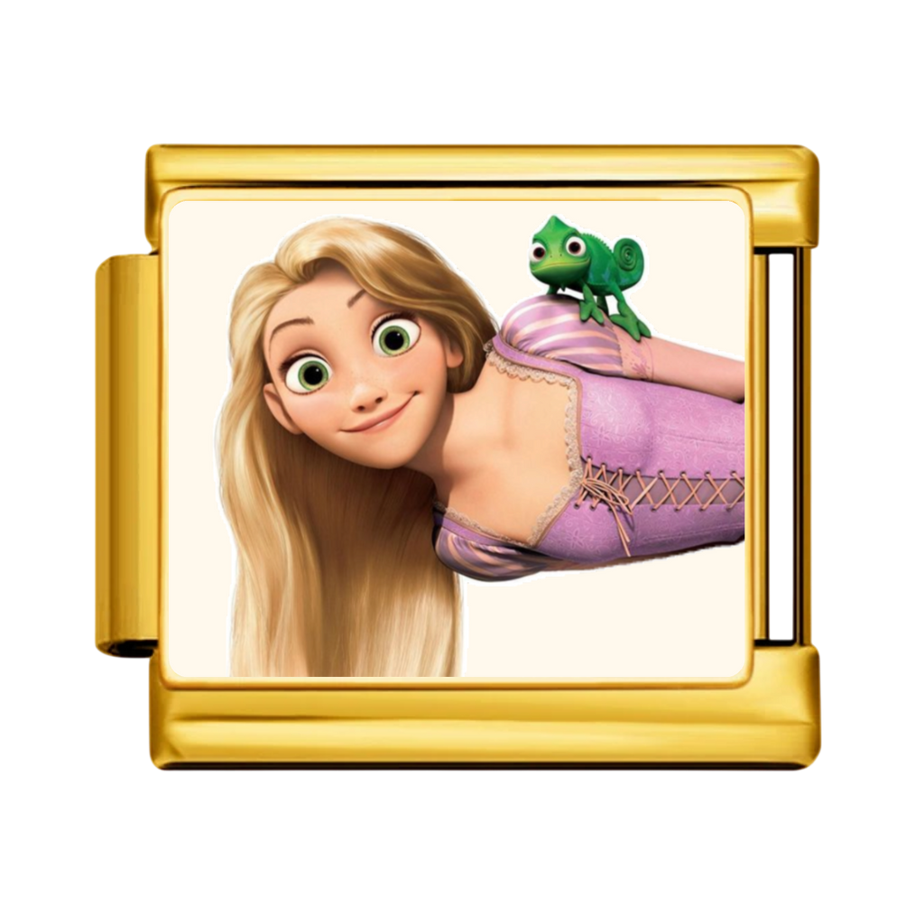Rapunzel's Pearl Glow Charm - Gold