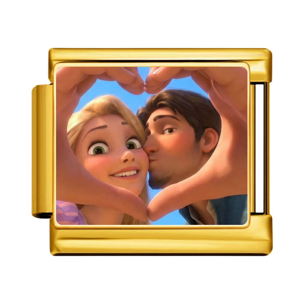 Golden Heart Moment Charm - Gold