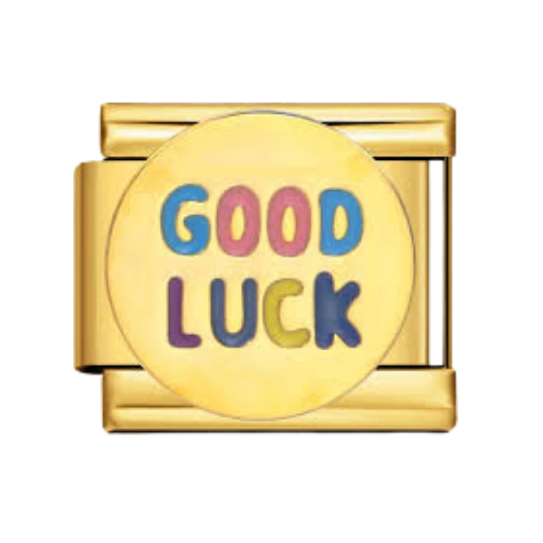 Good Luck Gold Charm
