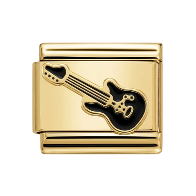 Guitar Charm - Gold