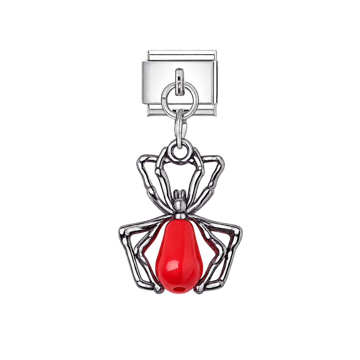 Hanging Red Spider Charm