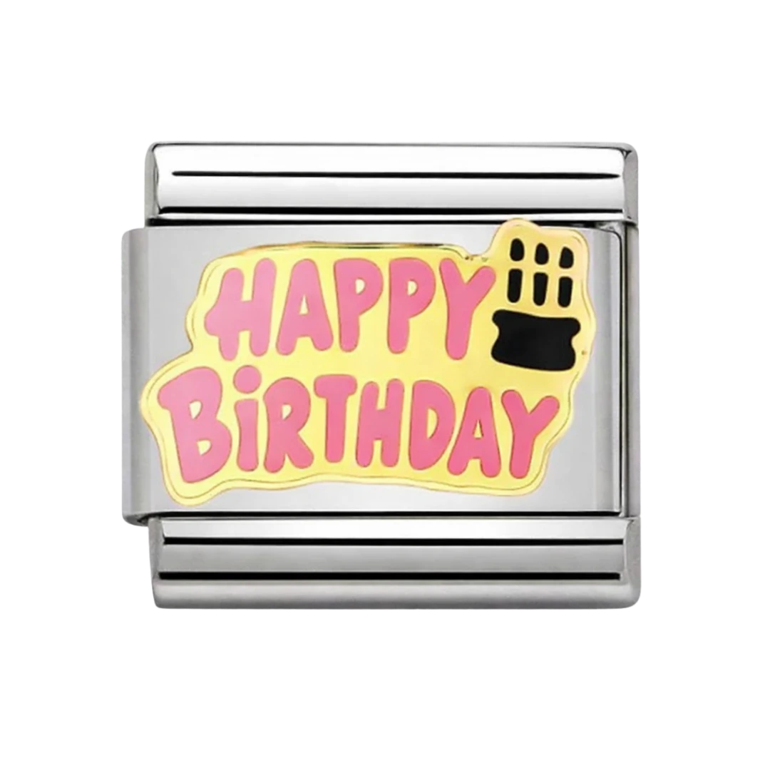 Happy Birthday Silver Charm