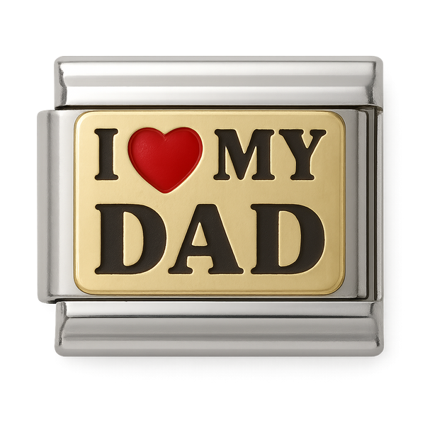 I love my Dad Silver Charm