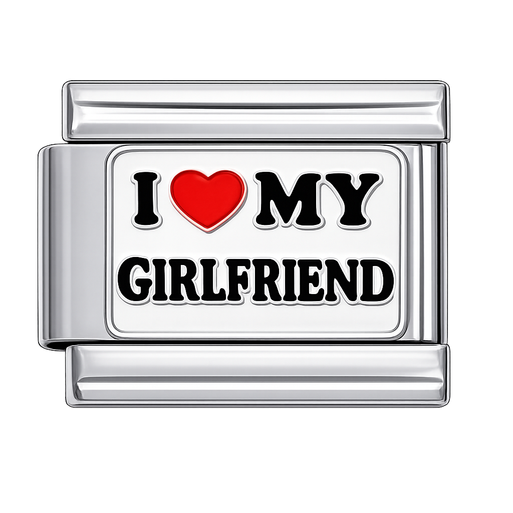 I Love My Girlfriend Charm