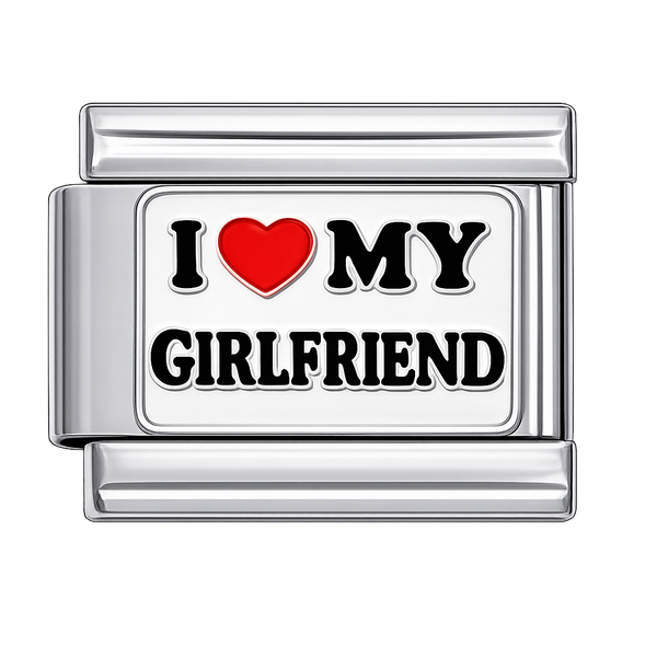 I Love My Girlfriend Charm