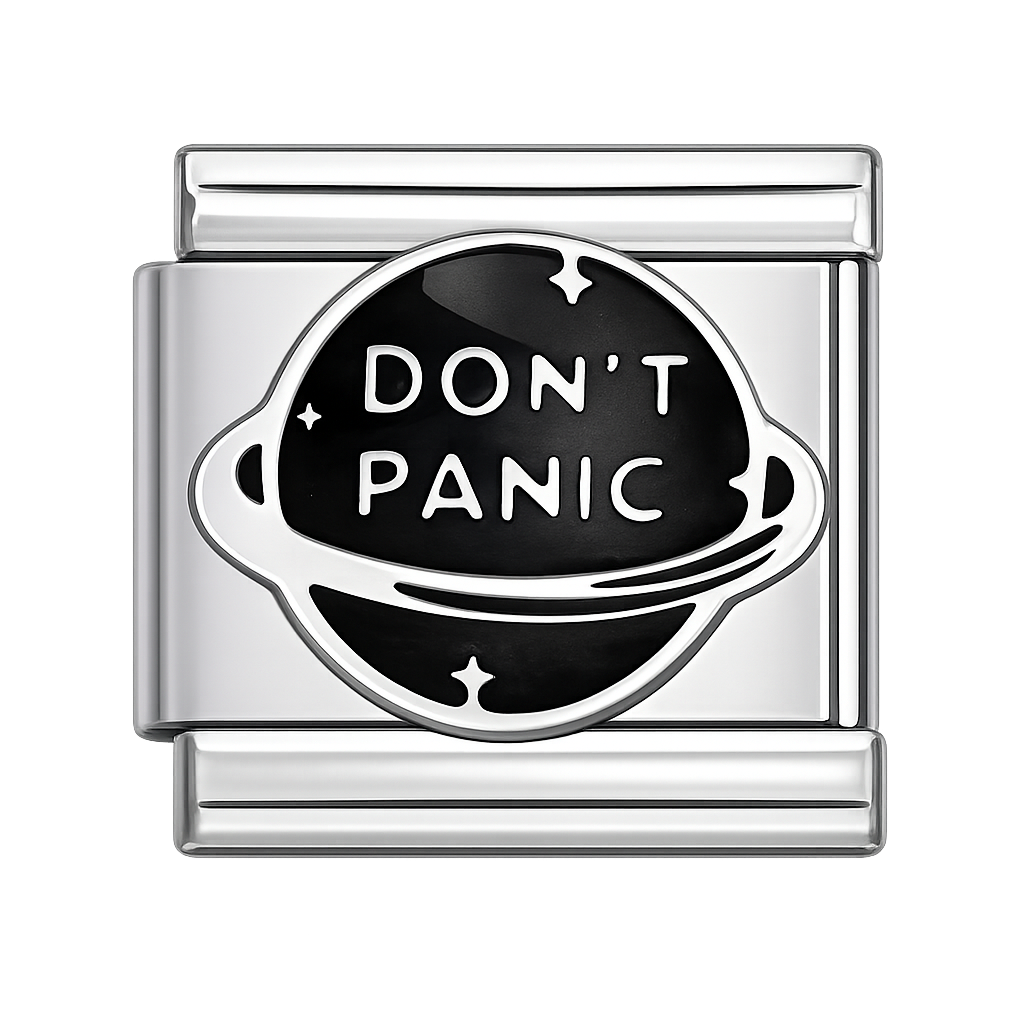 Don't Panic Charm