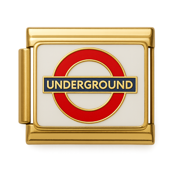 London Underground Logo Charm