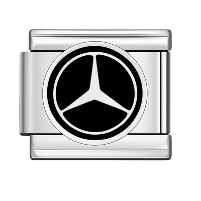 Cars Logo - Mercedes-Benz Silver