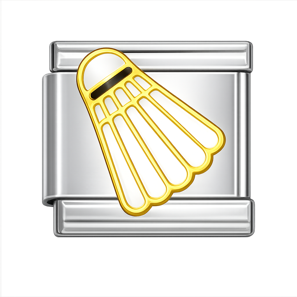 Shuttlecock Charm