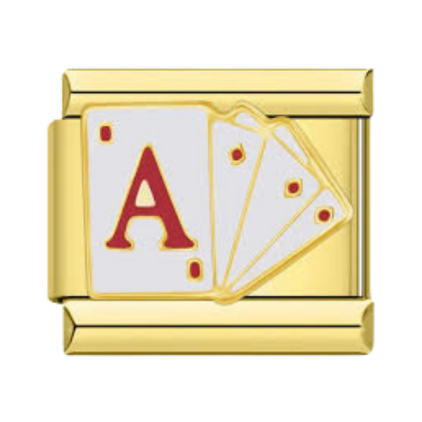 Poker-A Gold Charm