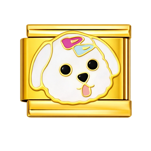 Puppy Gold Charm