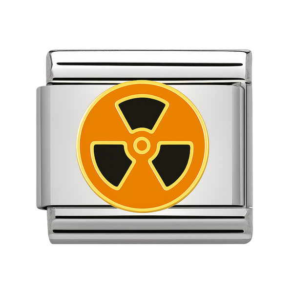 Radiation Hazard Symbol Charm
